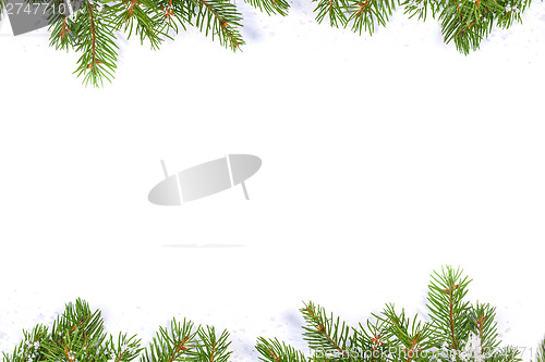 Image of Christmas background. Eve framework