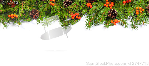 Image of Christmas background. Eve framework