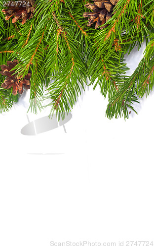 Image of Christmas background. Eve framework