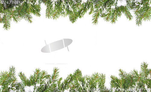 Image of Christmas background. Eve framework