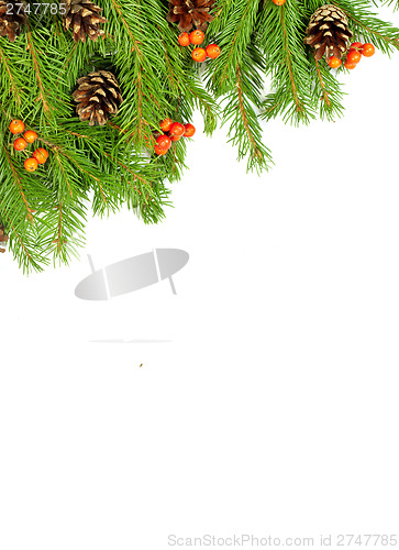 Image of Christmas background. Eve framework