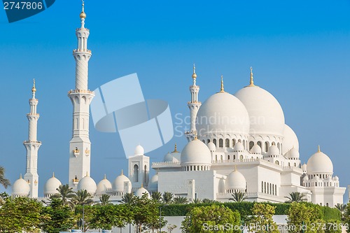 Image of Abu Dhabi Sheikh Zayed White Mosque