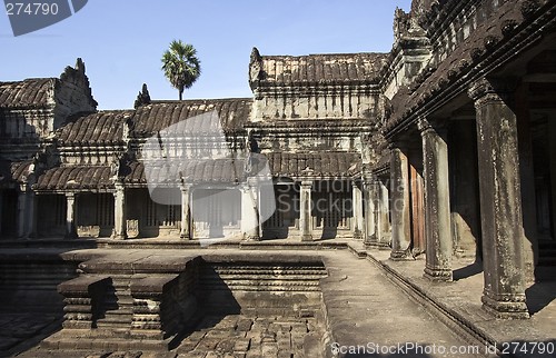 Image of Angkor Wat Internal View