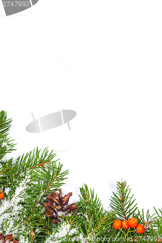 Image of Christmas background. Eve framework