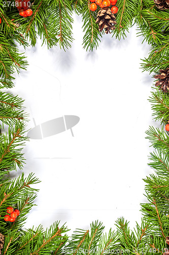 Image of Christmas background. Eve framework