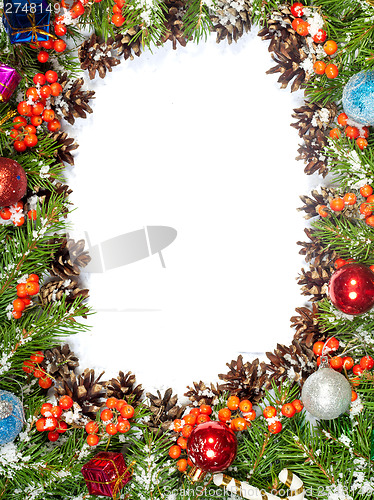 Image of Christmas background. Eve framework