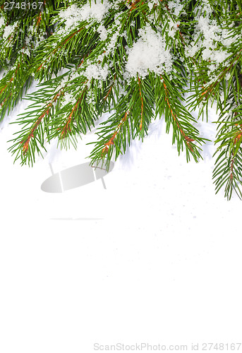 Image of Christmas background. Eve framework