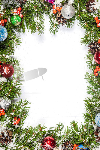 Image of Christmas background. Eve framework