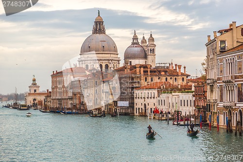 Image of View of Basilica di Santa Maria della Salute,Venice, Italy