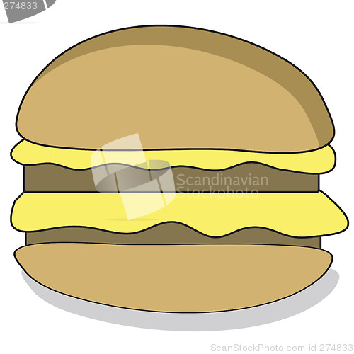 Image of Cartoon Beefburger