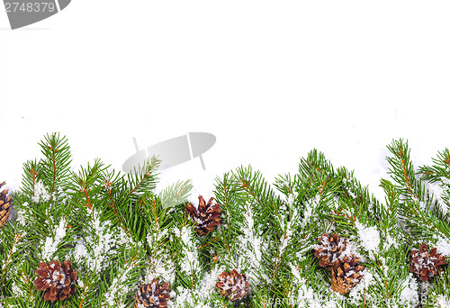 Image of Christmas background. Eve framework