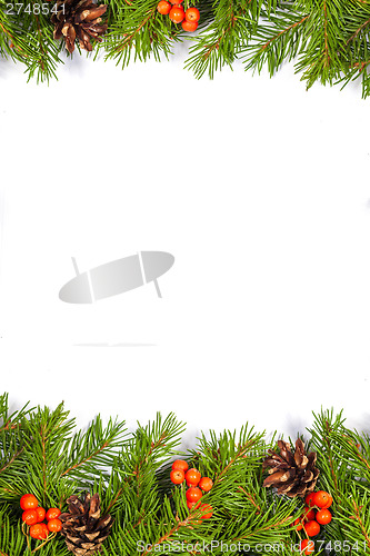 Image of Christmas background. Eve framework