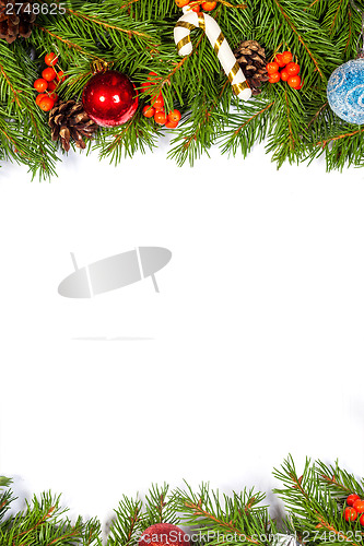 Image of Christmas background. Eve framework