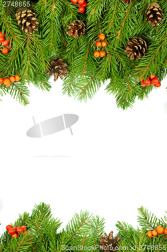 Image of Christmas background. Eve framework