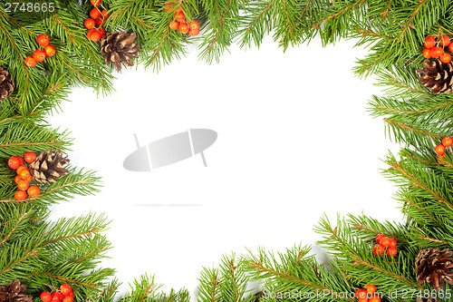 Image of Christmas background. Eve framework