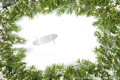 Image of Christmas background. Eve framework