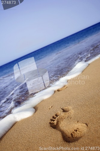 Image of Beach Footprint