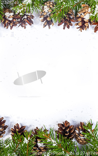 Image of Christmas background. Eve framework