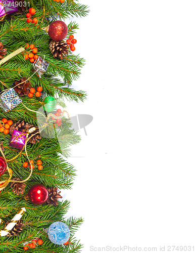 Image of Christmas background. Eve framework