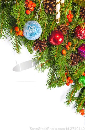 Image of Christmas background. Eve framework