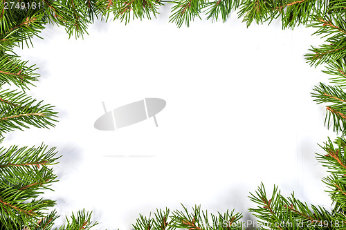 Image of Christmas background. Eve framework