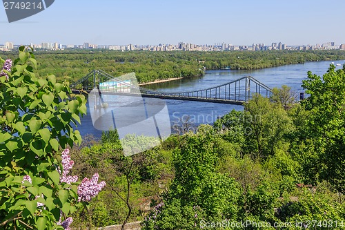 Image of Panorama of Kiev, Ukraine.
