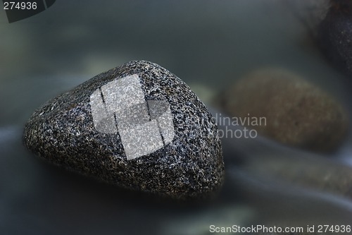 Image of Rock in a waterflow