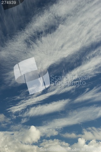 Image of Alaskan summer cloudscape