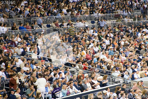 Image of Baseball fans at Petco Park