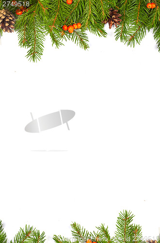 Image of Christmas background. Eve framework