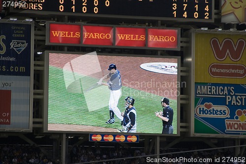 Image of Scoreboard at Petco Park