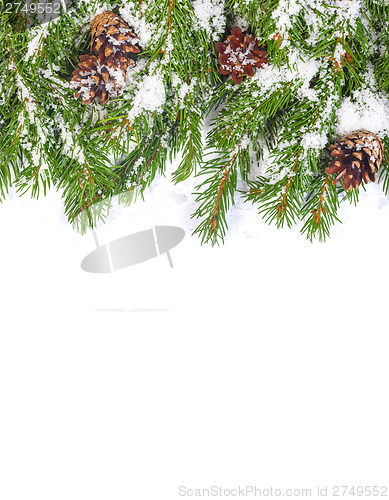 Image of Christmas background. Eve framework
