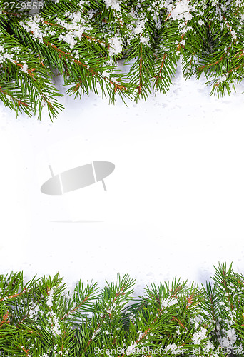 Image of Christmas background. Eve framework