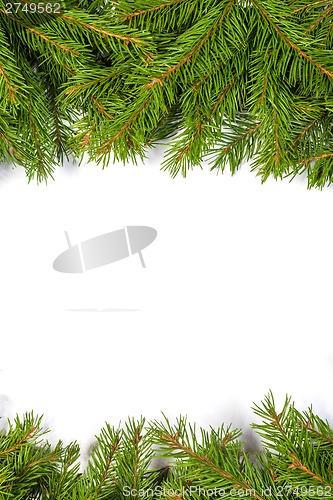 Image of Christmas background. Eve framework