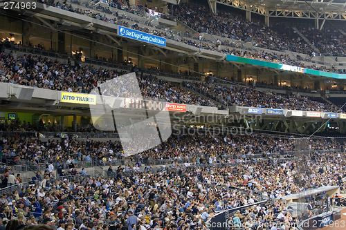 Image of Baseball fans at Petco Park