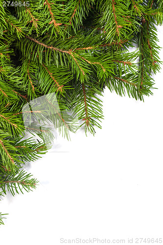 Image of Christmas background. Eve framework