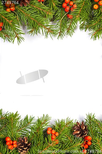 Image of Christmas background. Eve framework