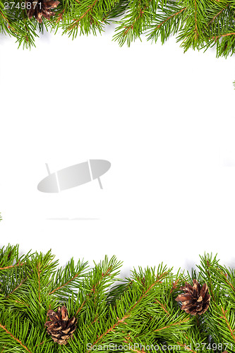 Image of Christmas background. Eve framework