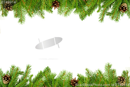 Image of Christmas background. Eve framework