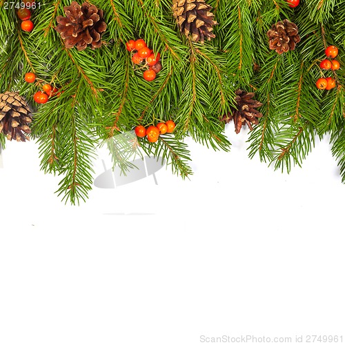 Image of Christmas background. Eve framework