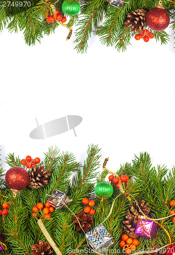 Image of Christmas background. Eve framework