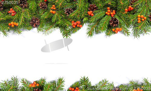 Image of Christmas background. Eve framework