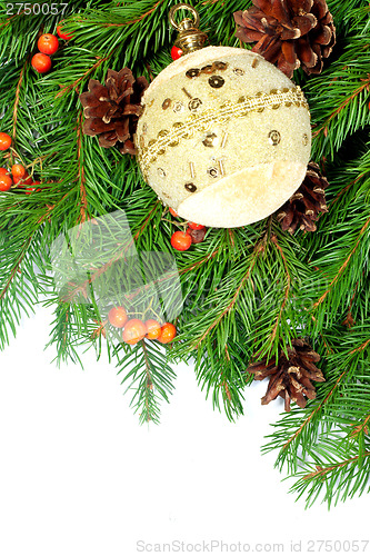 Image of Christmas background. Eve framework