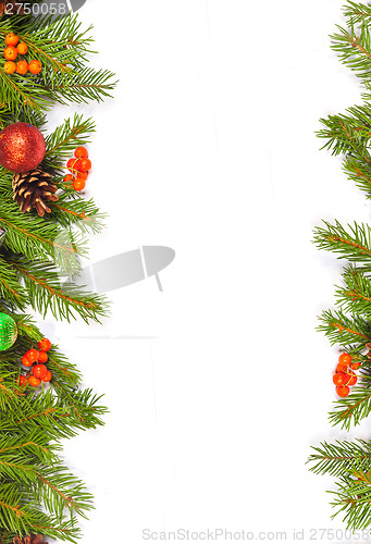 Image of Christmas background. Eve framework
