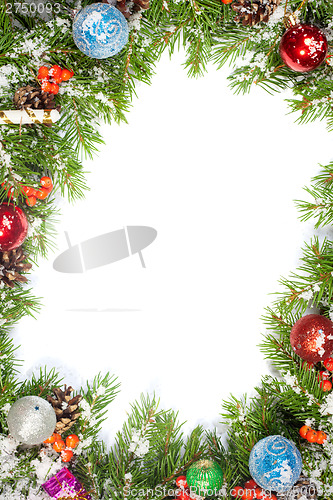 Image of Christmas background. Eve framework