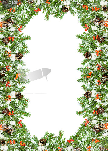 Image of Christmas background. Eve framework