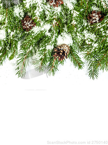 Image of Christmas background. Eve framework