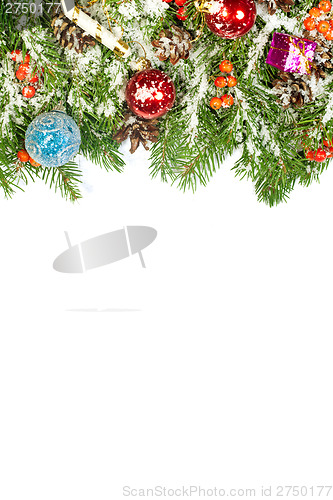 Image of Christmas background. Eve framework