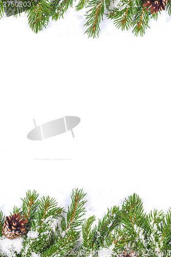 Image of Christmas background. Eve framework