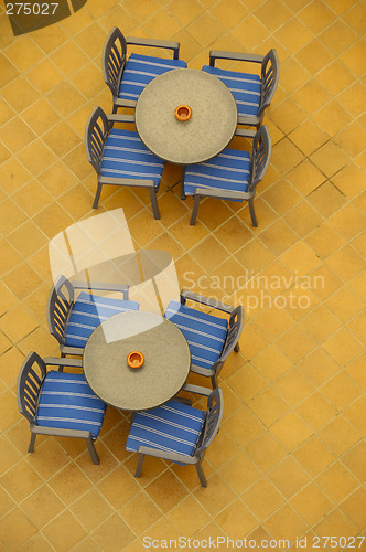 Image of Tables from above